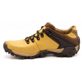 KENT Zapatillas de senderismo hombre 116 amarillo 1