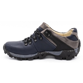 KENT Zapatillas trekking hombre 116 azul marino 1
