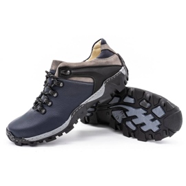 KENT Zapatillas trekking hombre 116 azul marino 3