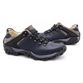 KENT Zapatillas trekking hombre 116 azul marino 5
