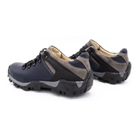 KENT Zapatillas trekking hombre 116 azul marino 7