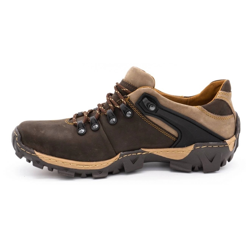 KENT Zapatillas trekking hombre 116 marrón oscuro 1