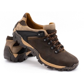KENT Zapatillas trekking hombre 116 marrón oscuro 4