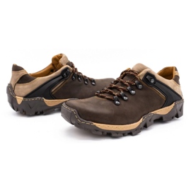 KENT Zapatillas trekking hombre 116 marrón oscuro 6