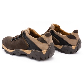 KENT Zapatillas trekking hombre 116 marrón oscuro 7