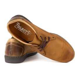 Polbut Zapato piel hombre 2103 camel marrón 4