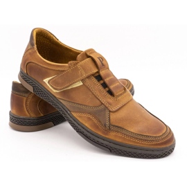 Polbut Zapato casual hombre piel 2102 camel marrón 4