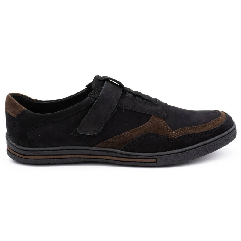 Polbut Zapato casual hombre piel 2102 negro 2