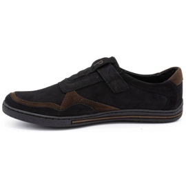 Polbut Zapato casual hombre piel 2102 negro 4
