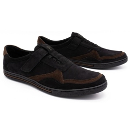 Polbut Zapato casual hombre piel 2102 negro 5