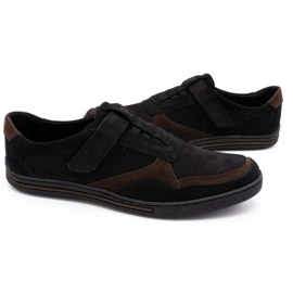 Polbut Zapato casual hombre piel 2102 negro 8
