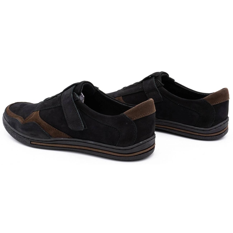 Polbut Zapato casual hombre piel 2102 negro 1