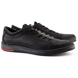 Polbut Zapato casual hombre piel K22N negro 3