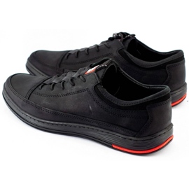 Polbut Zapato casual hombre piel K22N negro 7