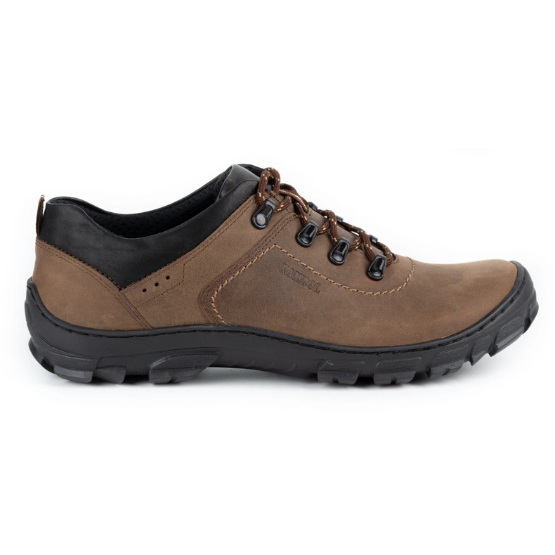 Kampol Zapatillas trekking hombre 36 oliva verde 2