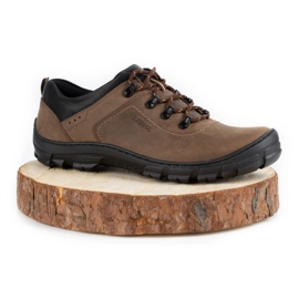 Kampol Zapatillas trekking hombre 36 oliva verde 1