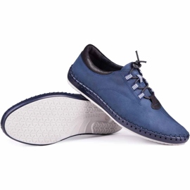 Kampol Zapato casual hombre 337/53 azul marino 1