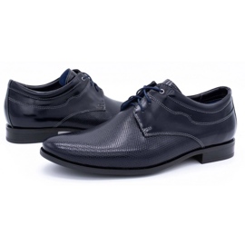 Olivier Zapatos formales 1032 azul marino 6
