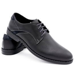 Lukas Zapatos de hombre elegantes 253LU negro 4
