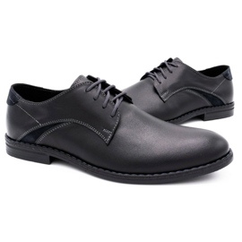 Lukas Zapatos de hombre elegantes 253LU negro 5