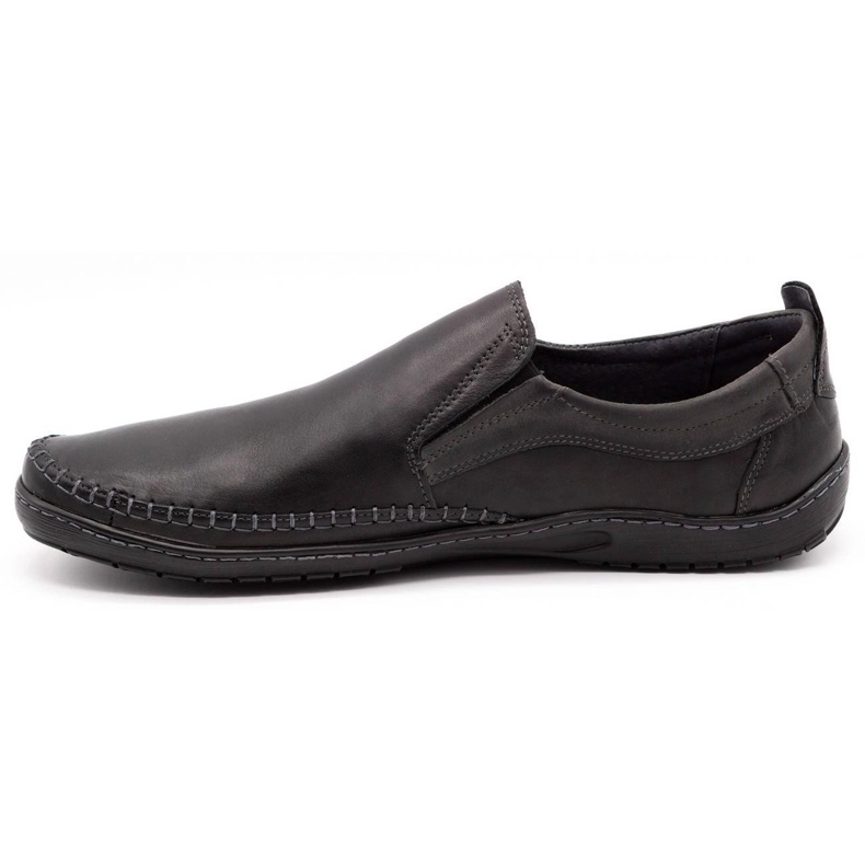 Mario Pala Mocasines Brogues para hombre 531 negro 1