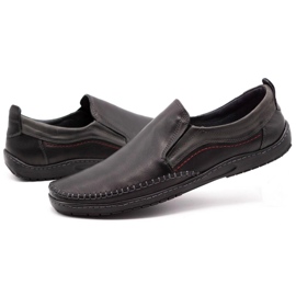 Mario Pala Mocasines Brogues para hombre 531 negro 6