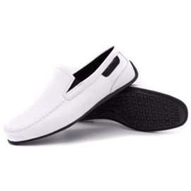Polbut Mocasines hombre piel 2105 blanco 3