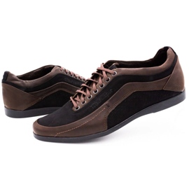 Polbut Zapatos casual de hombre 2101P marrón 5