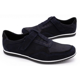 Polbut Zapato casual hombre piel 2102/2 azul marino 6