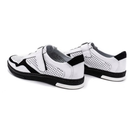 Polbut Zapato casual hombre piel 2102L blanco 7