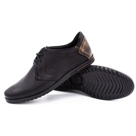 Polbut Zapato piel hombre 2103 negro 3