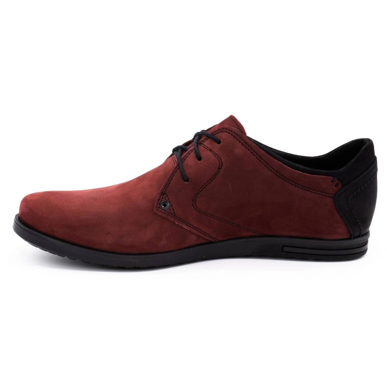 Polbut Zapatos piel hombre 2103 burdeos rojo 1