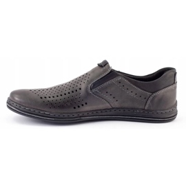 Polbut Zapatos Brogues 401 Summer Grey para hombre gris 2
