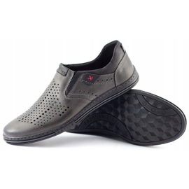 Polbut Zapatos Brogues 401 Summer Grey para hombre gris 4