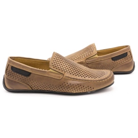Polbut Mocasines hombre piel 2105P marrón 7