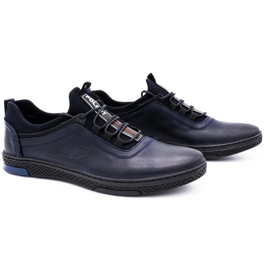 Polbut Zapato casual hombre piel K24 azul marino oscuro 3