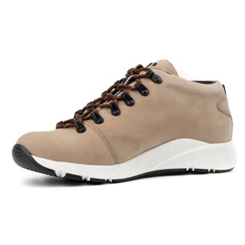 ButBal Zapatillas de senderismo mujer 674BB beige 2