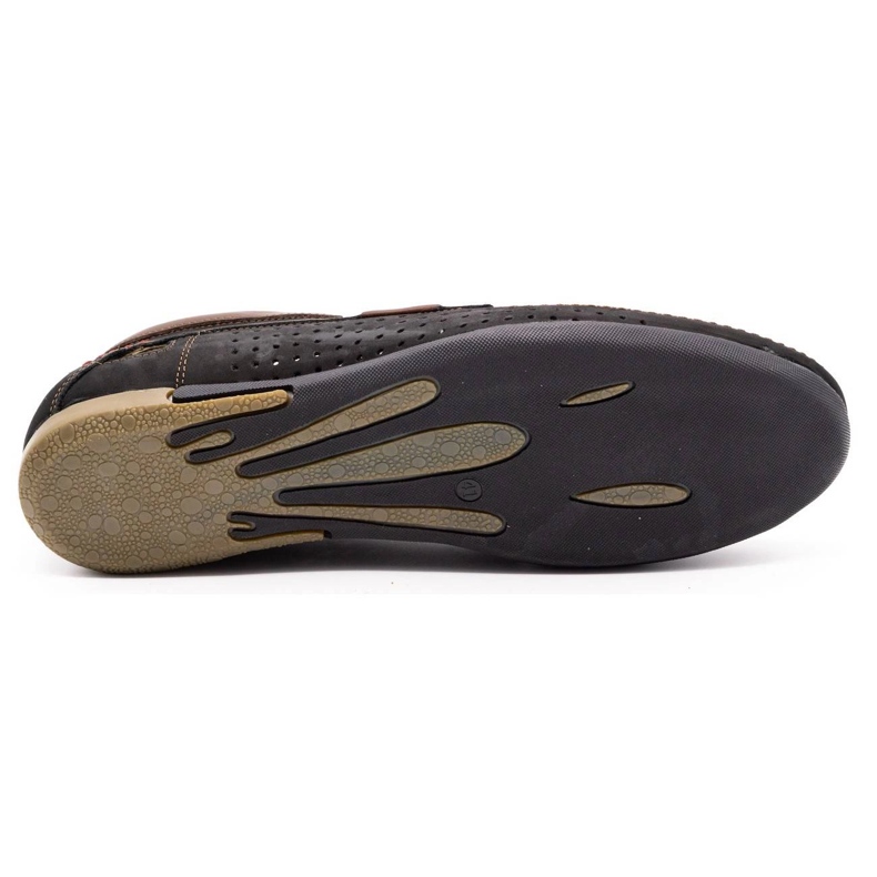 Mario Pala Zapatos calados hombre 563 negro 1