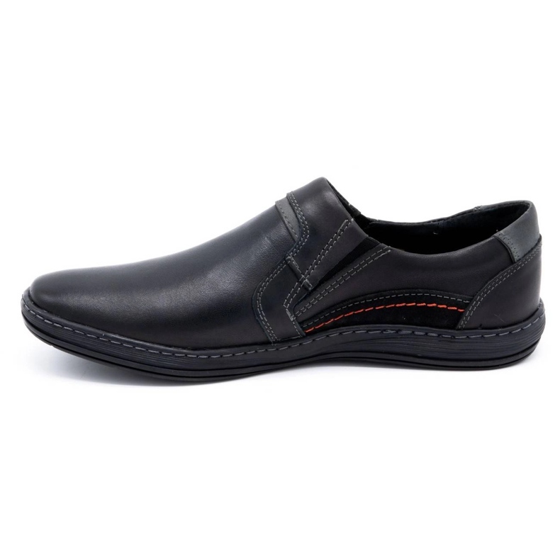 Olivier Mocasines hombre piel 520 negro 1