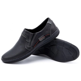 Olivier Mocasines hombre piel 520 negro 3