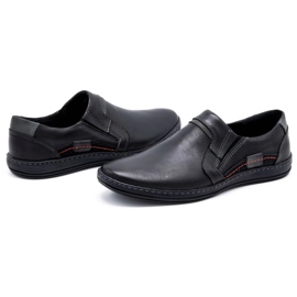 Olivier Mocasines hombre piel 520 negro 6