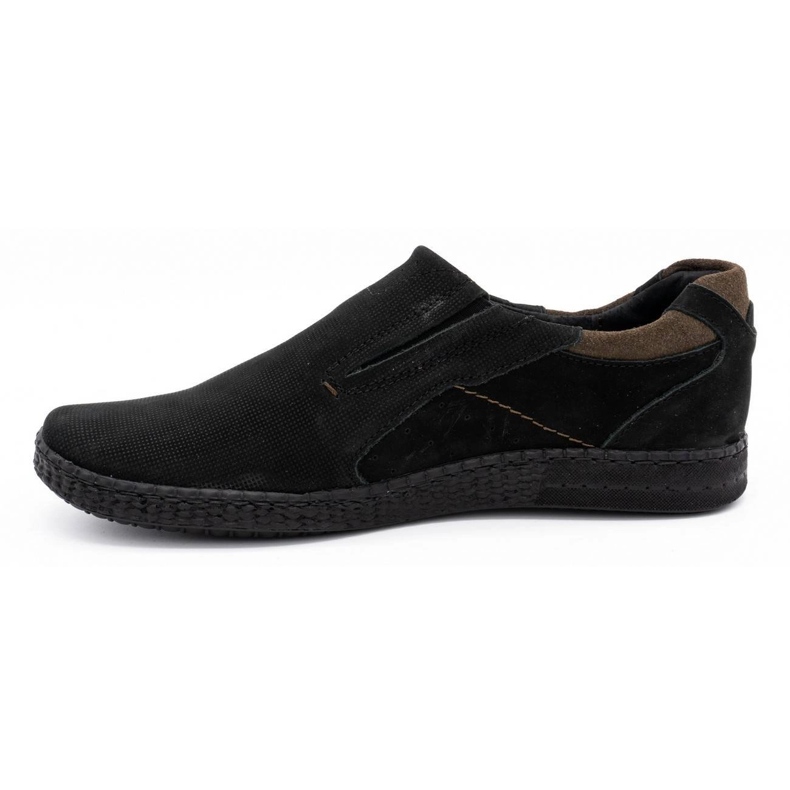 KOMODO Mocasines negros de hombre 862L 1 KOMODO Mocasines negros de hombre 862L 1