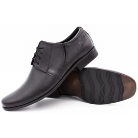 Olivier Zapatos formales de hombre 152LU negro 4