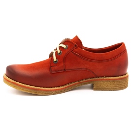 ButBal Zapatos mujer piel 656B rojo 1