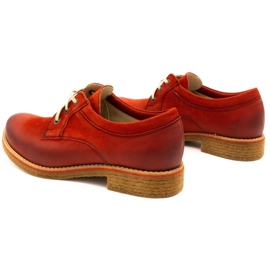 ButBal Zapatos mujer piel 656B rojo 7