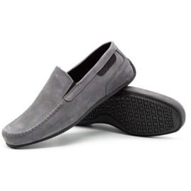 Polbut Mocasines hombre piel 2105 gris 4