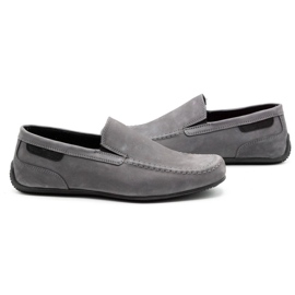 Polbut Mocasines hombre piel 2105 gris 6