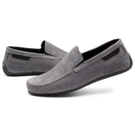Polbut Mocasines hombre piel 2105 gris 7