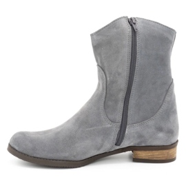 Olivier Botas Cassie caladas para mujer gris claro 1