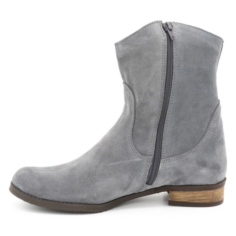 Olivier Botas Cassie caladas para mujer gris claro 1 Olivier Botas Cassie caladas para mujer gris claro 1